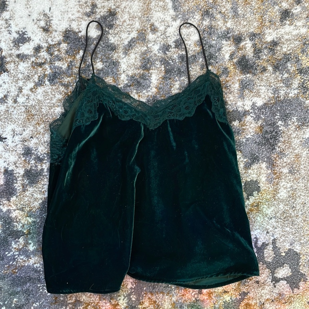 J.O.A Urban Outfitters Emerald Green Tank Top